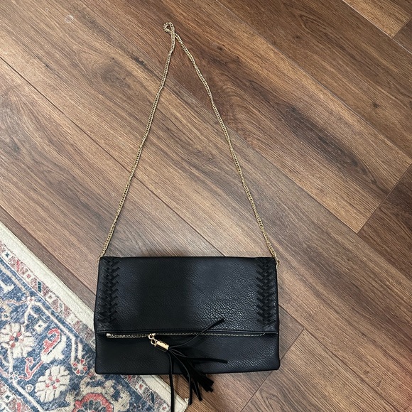 Moda luxe Elegant Black Shoulder Bag - Picture 1 of 4